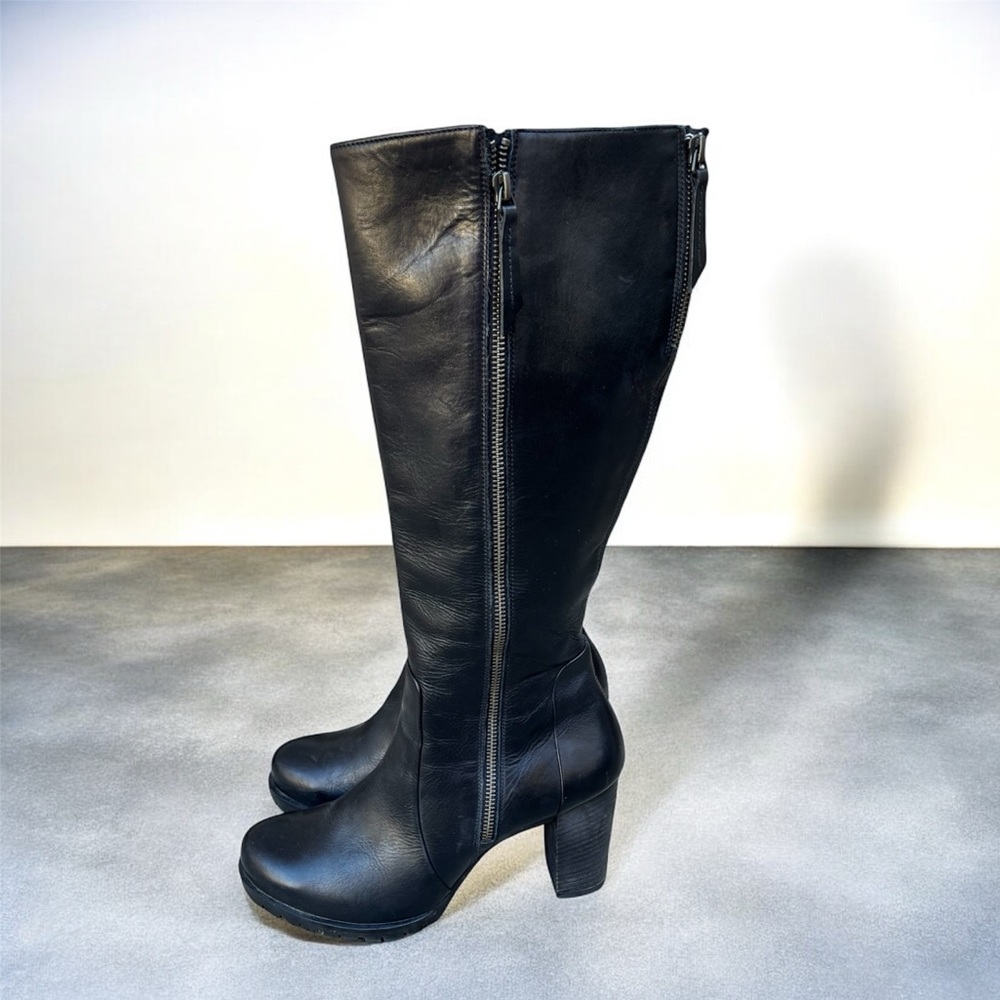 Paul Green Felicia black tall boots / Size 8 - Picture 4 of 10